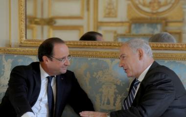 هولاند يبلغ نتنياهو هاتفيا تأييد فرنسا لموقف إسرائيل من إيران