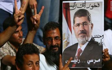 جمعة زحف اخوانية ضد عزل مرسي في مصر اليوم