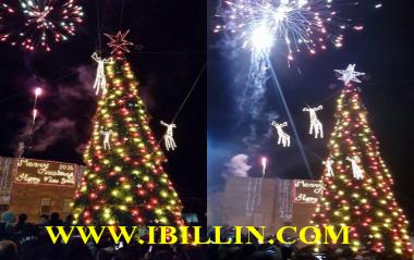 عبلين :إضاءة شجرة الميلاد بحضور الآلاف وبأجواء مميزة ورائعة