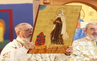 عبلين: تكريم القديسة مريم بواردي في كنيسة العظة
